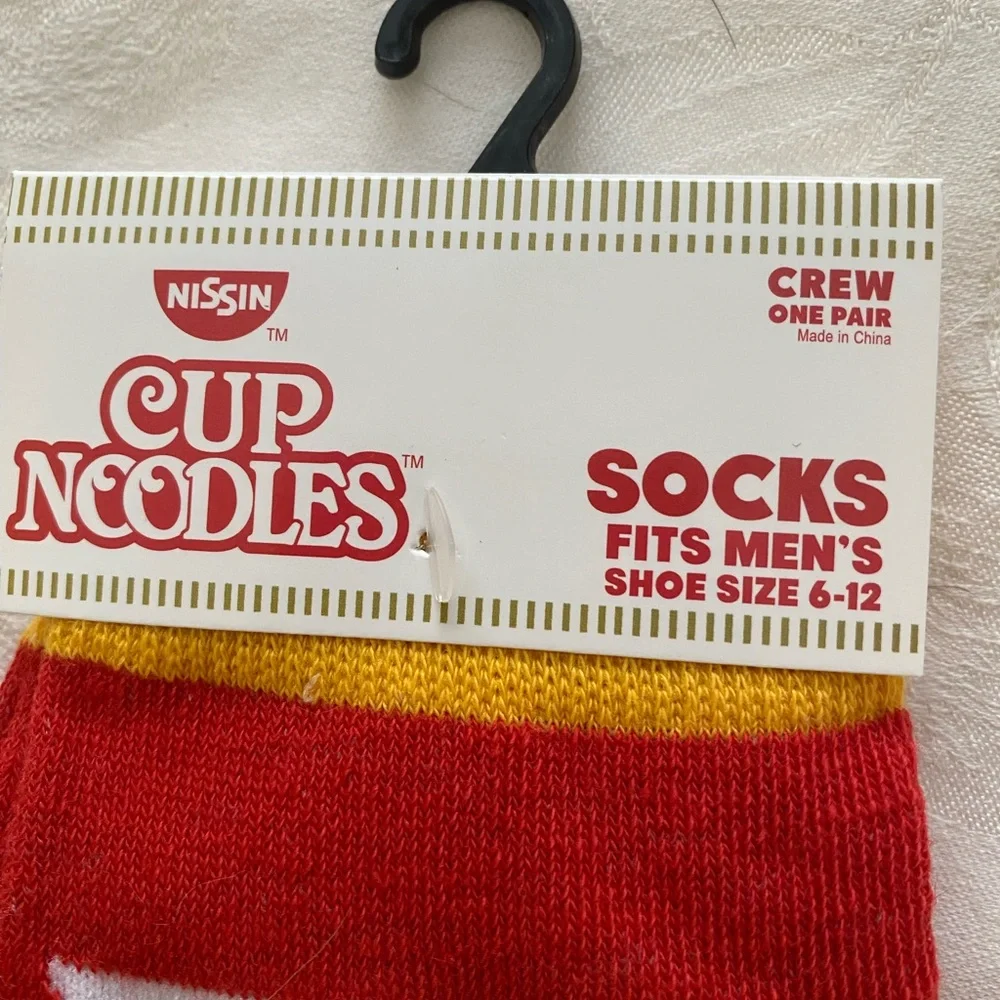 crazy socks nissin cup